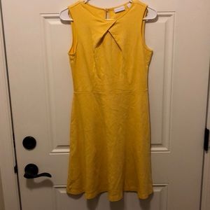 Yellow New York & Company F&F Dress Size SMALL